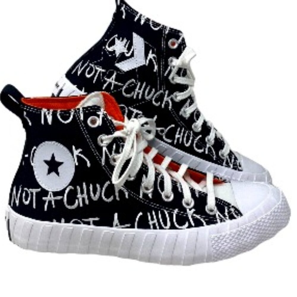 EUC CTAS Converse UNT1TL3D High GS 'Not A Chuck' (6) KICKS